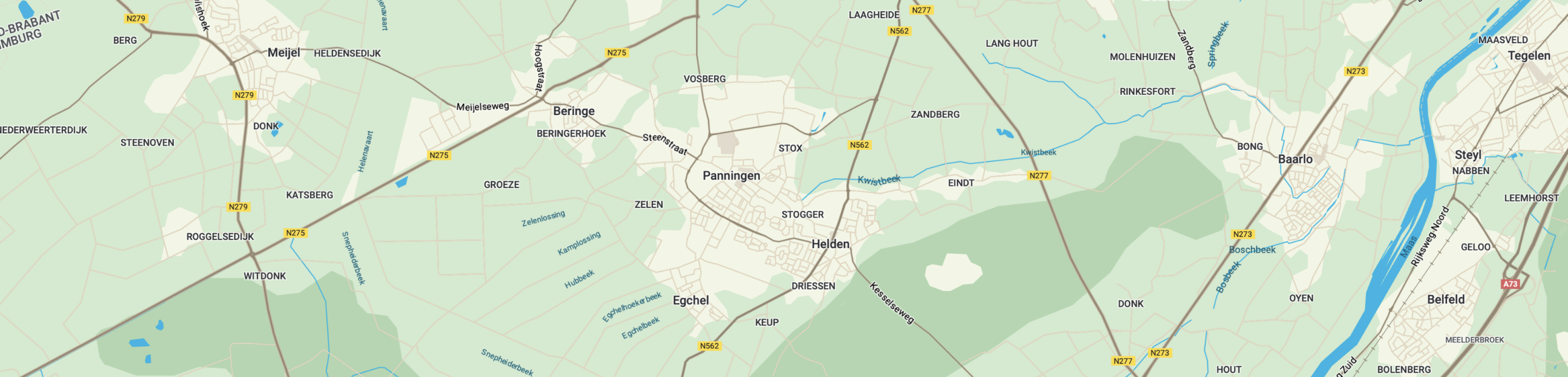 Voorbeeld kaart